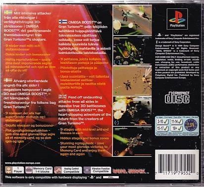 Omega Boost - PlayStation 1 (B Grade) (Genbrug)